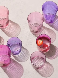 Vasos pintados a mano Gems, 4 uds.