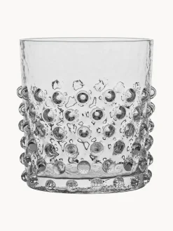 Vasos soplados artesanalmente Hobnail (2 uds.)