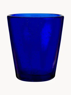 Vasos soplados con burbujas de aire Cancun, 6 uds.