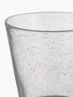 Vasos soplados con burbujas de aire Cancun, 6 uds.