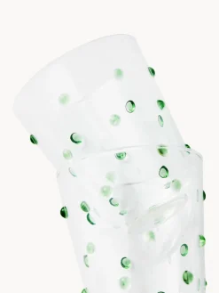 Vasos soplados de vidrio borosilicato Nob, 2 uds.