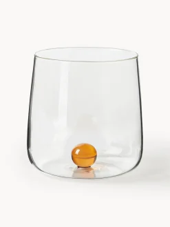 Vasos soplados de vidrio borosilicato Bilia, 6 uds.