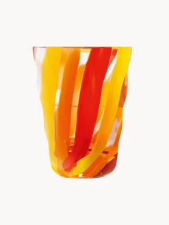 Vasos soplados Folk, 2 uds.