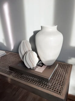 Vela artesanal de diseño Florence, 19 cm