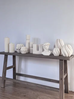 Vela artesanal de diseño Florence, 11 cm