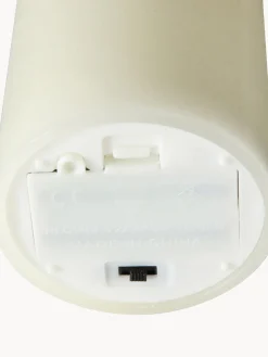 Vela blanca LED Bino, 10 cm