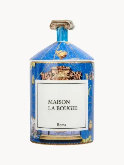 Vela perfumada artesanal Roma (cedro, sándalo y cuero)