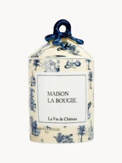Vela perfumada artesanal La Vie De Chateau (grosella negra, higo y ámbar)
