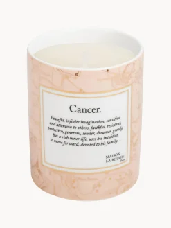 Vela perfumada artesanal Cancer (bergamota y vetiver)
