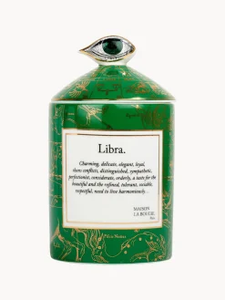 Vela perfumada artesanal Libra (almizcle y flores)