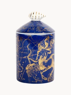 Vela perfumada artesanal Sagittarius (gurjum, rosa y azafrán)
