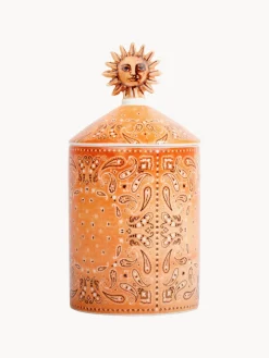 Vela perfumada artesanal Bandana (mandarina, sándalo y ámbar)