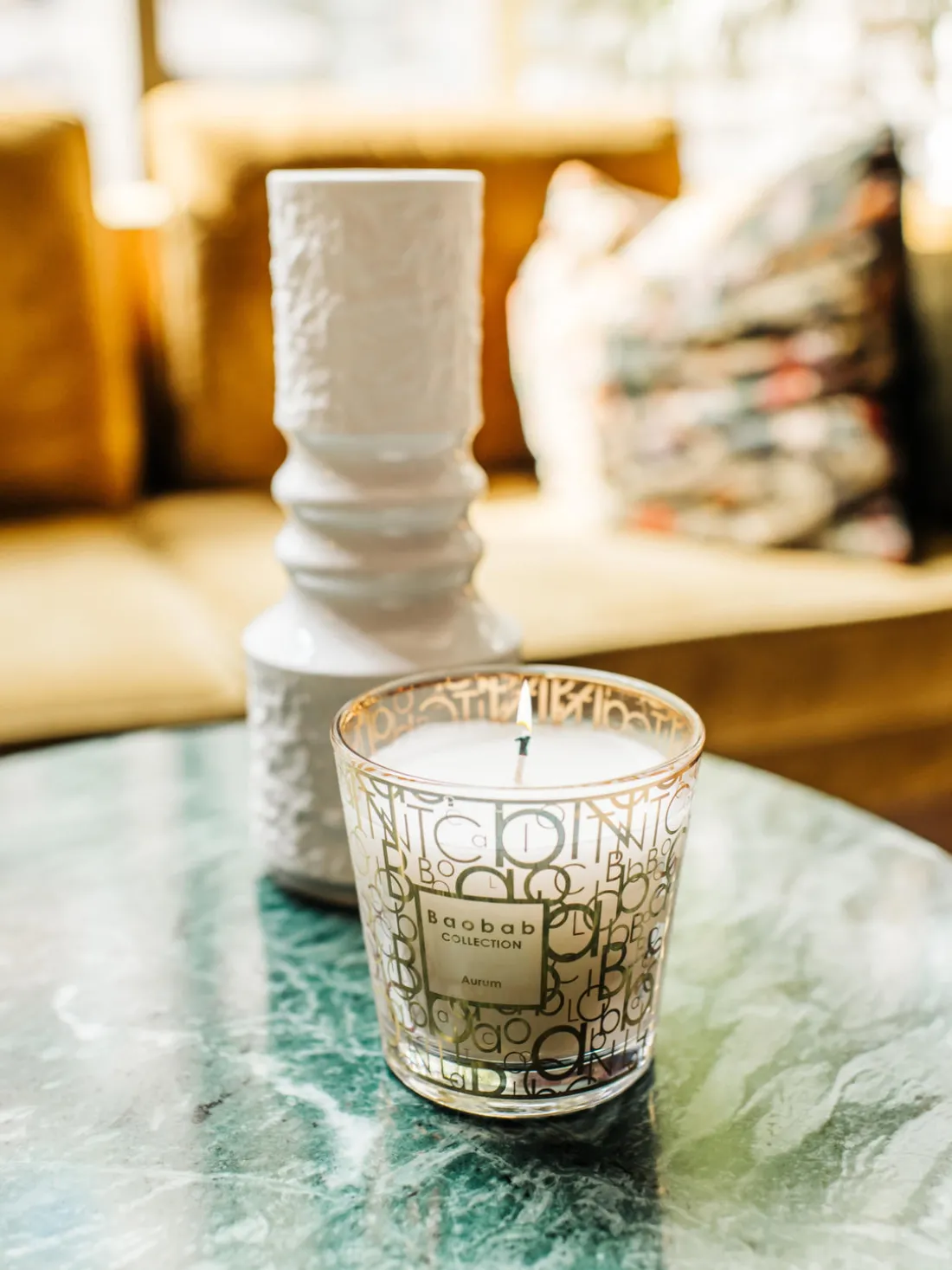 Vela perfumada My First Baobab Aurum (jazmín, gálbano y almizcle)