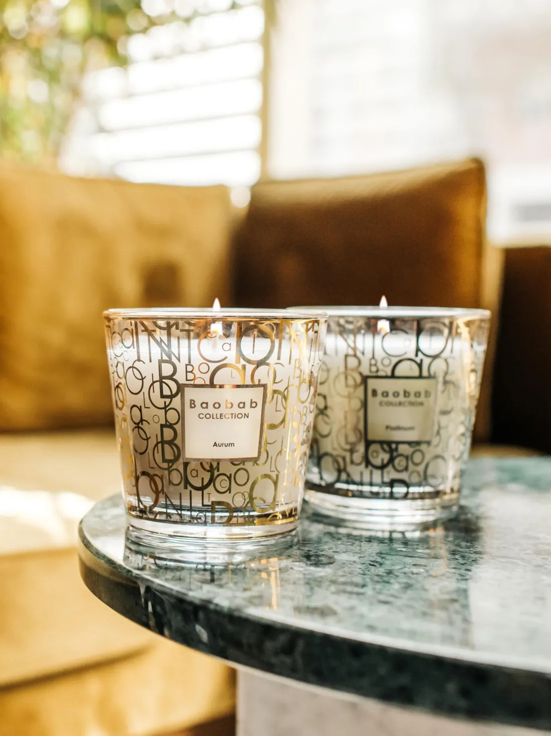 Vela perfumada My First Baobab Aurum (jazmín, gálbano y almizcle)
