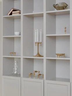 Velas cónicas Stoff Nagel, 12 uds.