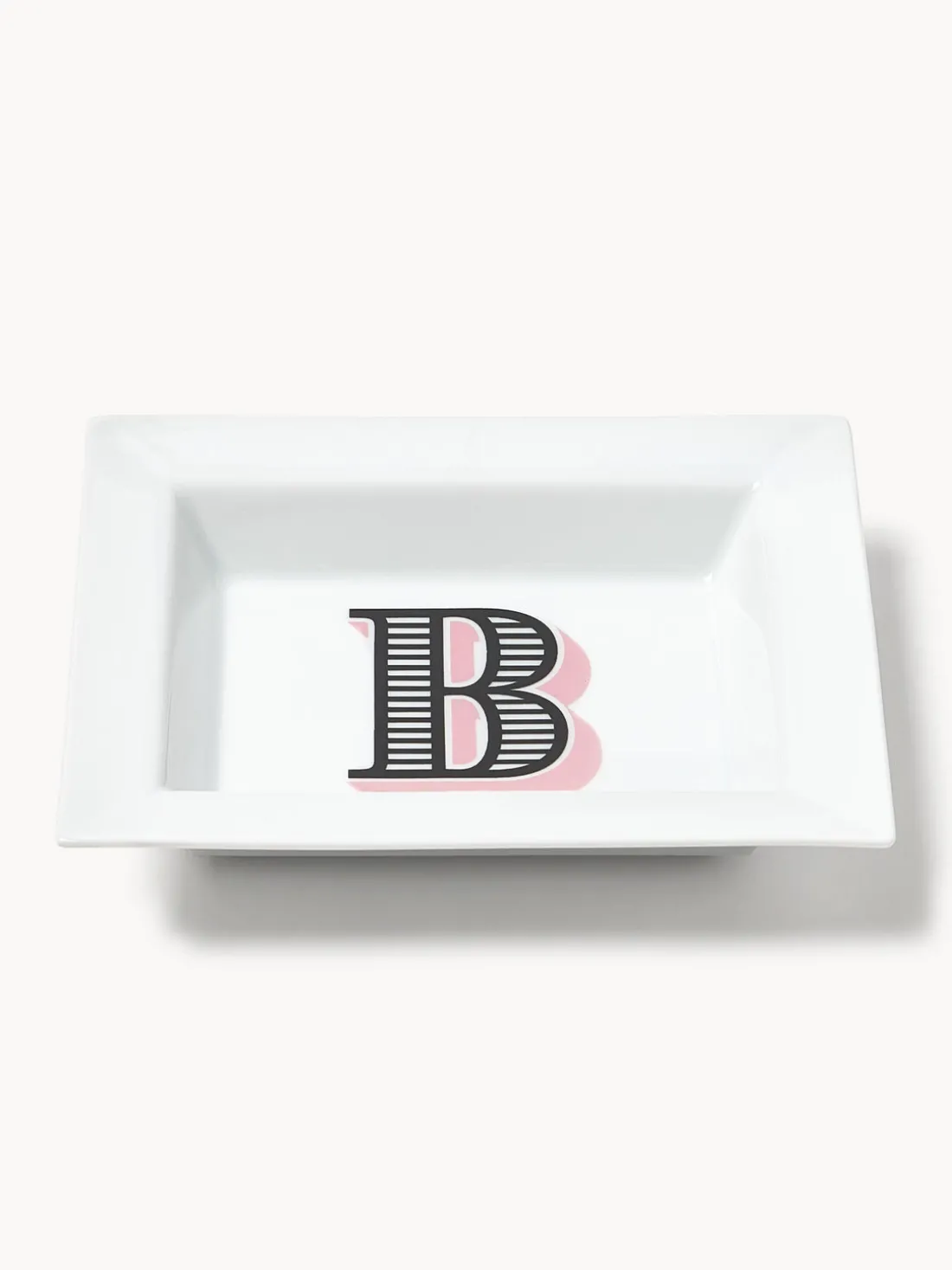 Vide-poche artesanal con motivo decorativo Westwing Collection x MEISSEN