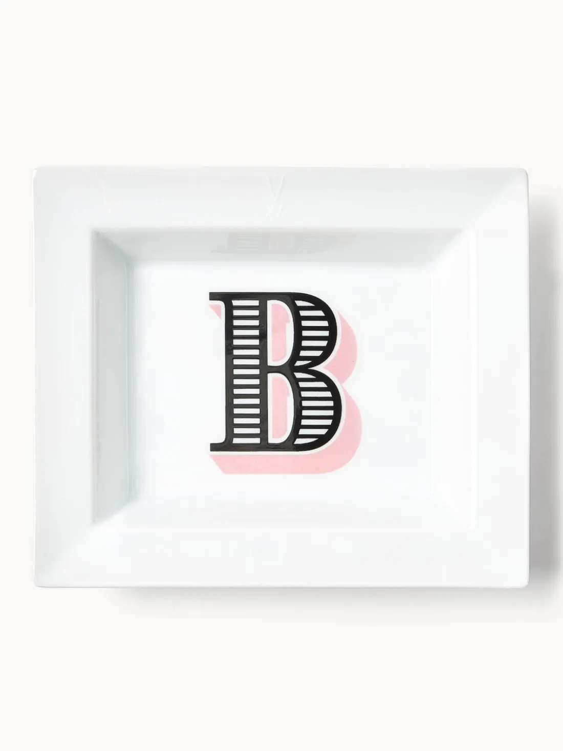 Vide-poche artesanal con motivo decorativo Westwing Collection x MEISSEN