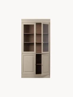 Vitrina de madera de pino Chow