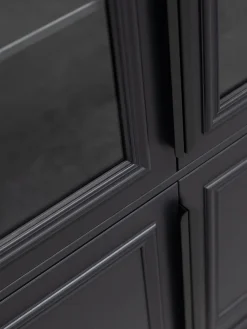 Vitrina de madera de roble Organize