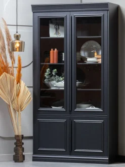 Vitrina de madera de roble Organize