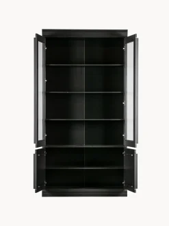 Vitrina de madera de roble Organize