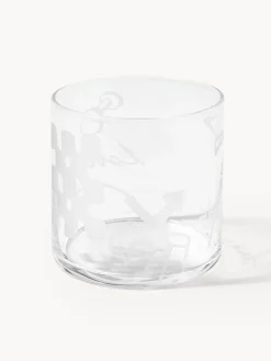 Westwing | Crosby Studios, vasos altos artesanales Cristal, 2 uds.