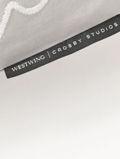 Westwing | Crosby Studios, funda nórdica de algodón con bordado Jouy