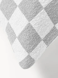 Westwing | Crosby Studios, funda de cojín a cuadros Oreiller