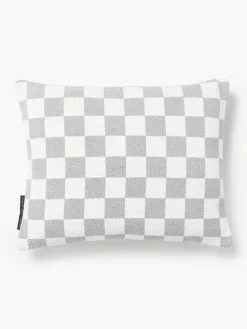 Westwing | Crosby Studios, funda de cojín a cuadros Oreiller