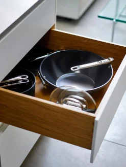 Wok antiadherente Space