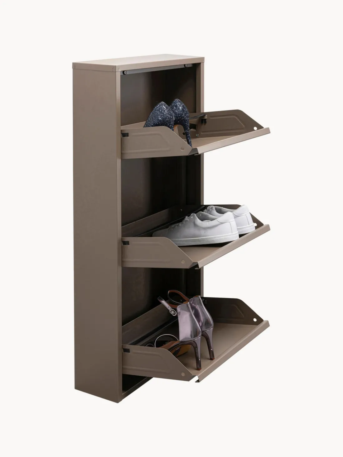 Zapatero de pared Caruso, puertas abatibles